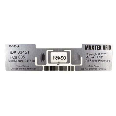 maxtek rfid products